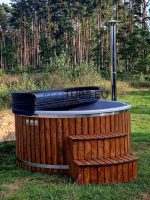 Hot tub with external oven wholesale