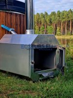 Hot tub with external oven wholesale