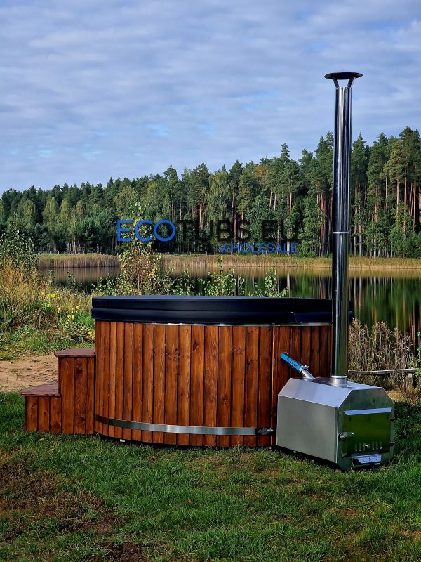 Hot tub with external oven wholesale