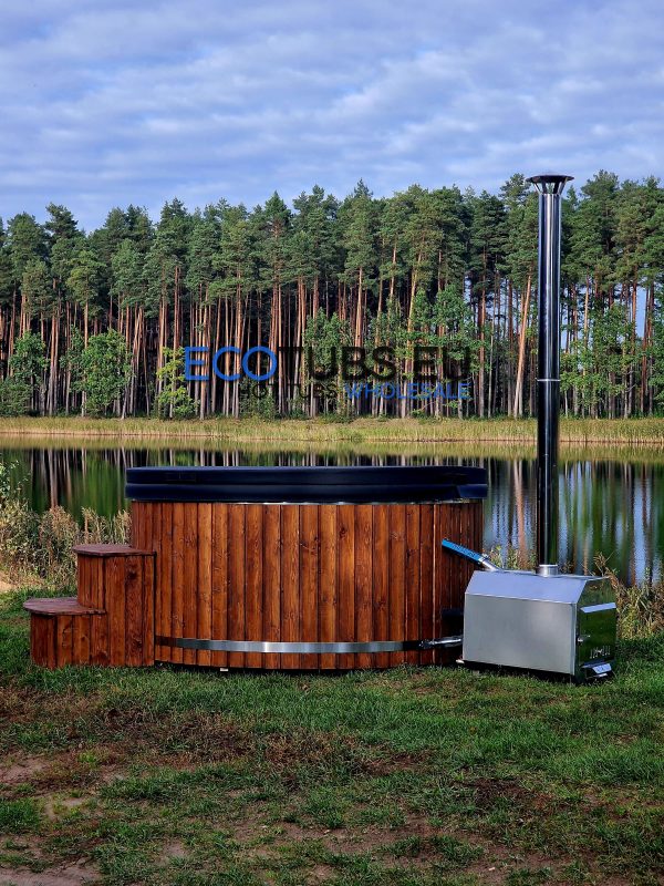 Hot tub with external oven wholesale