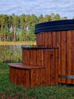 Hot tub with external oven wholesale